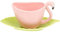 INOOMP 1Set Tazze da Multifunzione con Piatto Tazze da Tè e Cappuccino per Uso Design Ergonomico e Materiale Alta Ottime per Tè