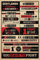 Poster 'Fight Club - Regeln Infografik', Größe: 61 x 91 cm