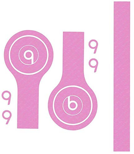 Adesivo effetto carbonio 3D Skin per Beats Solo Rosa
