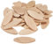 Gedotec 1000 Piezas Placas de Conexión Enchufes Planos Conectores Madera Haya Lamello | 4mm Fuerza | Tamaño 0-10-20 | Marca para Su Sala de Estar - Haya Natural, 600er Set