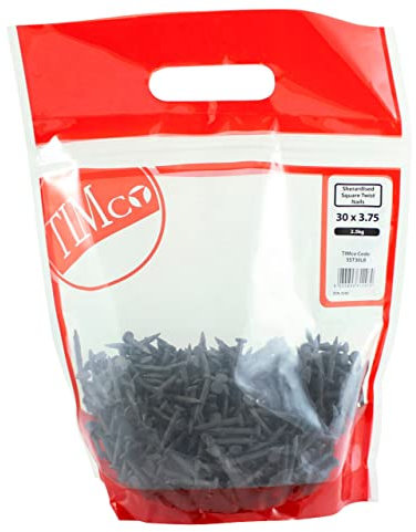 TIMCO Sherardised Square Twisted Nail - 30 x 3.75-1kg Bag
