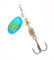 MAPSO - 5 Cucharillas de pesca REDER-3 PZV-L 6,50 gms.