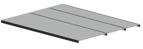 Siemens sivacon-s4 – Mainboard IP55 900 x 1000 mm verzinkt
