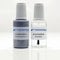 dropedo Lackstift Set passend für VW LR7H / X3 INDIUMGRAU 20ml + Klarlack 20ml