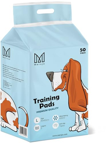 Lot de 100 tapis hygiéniques pour animaux de compagnie, tapis de dressage pour chiots, tapis de toilette pour animaux de compagnie, tapis de toilette pour chiens (60 x 60 cm)