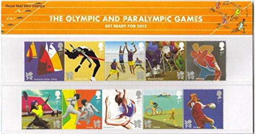 2011 le Olimpiadi e Paraolimpiadi timbri in confezione regalo