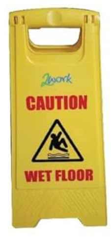 Robert Scott NWSA00 A-Sign, Caution-Wet Floor/Cleaning In Progress