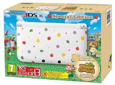 3DS XL Console + Animal Crossing: New Leaf