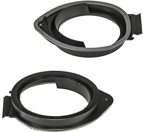 tomzz Audio 2806-003 Lautsprecherringe Adapter Halterungen kompatibel mit Opel Astra Insignia ab 2009 Chevrolet Cruze Camaro Hummer Diverse Einbauorte für 165mm DIN Lautsprecher