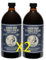 Marius Fabre Savon de Marseille - Schwarze Olivenöl-Seife 1L - 2er Pack (2 x 1L)