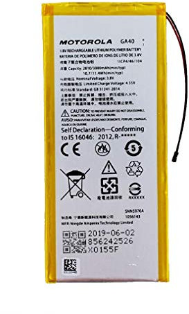 Motorola Original Akku für Motorola Moto G4, Handy/Smartphone Li-Pol Batterie