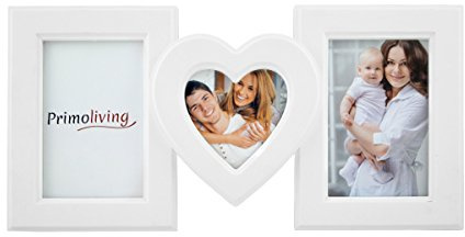 PrimoLiving Bilderrahmen für 3 Fotos weiß P-153