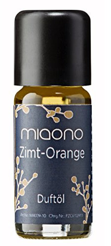 Duftöl Winter Zimt-Orange 10ml - feiner Raumduft - Aromaöl für Duftlampe und Diffuser