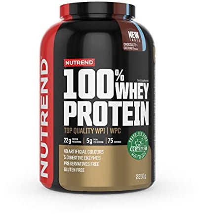 NUTREND 100% Whey Protein, Schokolade Coconut - 2250g