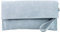 modamoda de T151 Damen Wildleder Rauleder Clutch Umhängetasche Abendtasche handmade in Italy, Farbe:Eisblau