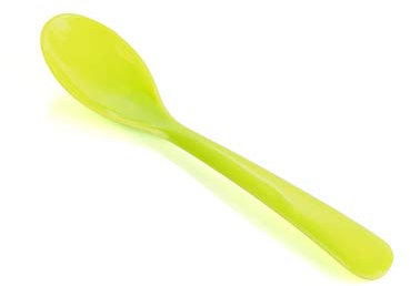 Kimmel 21-000-3307-1 Egg Spoons Large Set of 6 Plastic Lime