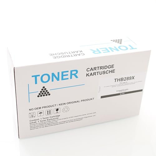ABC Alternativ Toner für HP 89A 89X CF289A CF289X (ohne Chip) für HP Laserjet Enterprise M507 Series M507dn M507x MFP M528 M528dn M528f Flow M528z Managed E52645dn E52645c