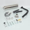 Pot d échappement Leovince pour Scooter Peugeot 50 Kisbee 4T 2010 à 2020 7470 / QM50QT-6 / 139QMB Neuf