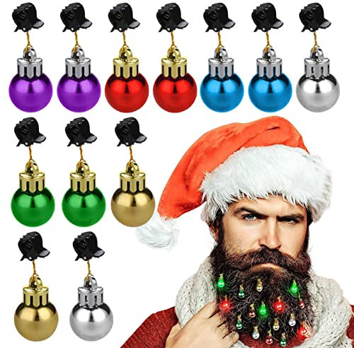 Bartschmuck für Männer,Klingende Weihnachtsglocken-Bart-Verzierungen - Tolles Weihnachts- und Neujahrsfest-Geschenk für Freunde, Ehemann