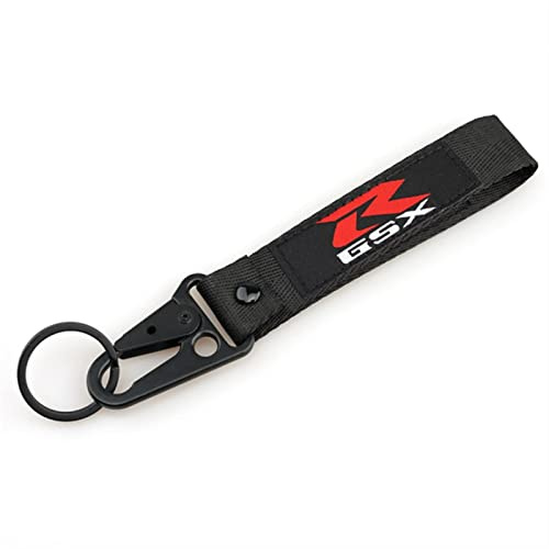 STZYY Motorrad Stickerei Schlüsselanhänger Ring Halter Fall Schlüsselbox, Für Suzuki GSXR 600 750 1000 K1 K2 K3 K4 K5 K6 K7 K8 K9 Zubehör