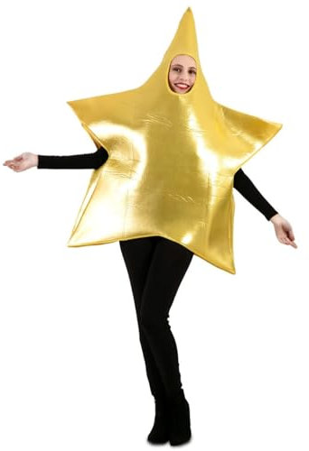 EUROCARNAVALES Disfraz de Estrella de Navidad para Adulto