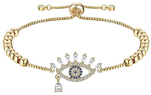 KALVICA Evil Eye Bracelets gold