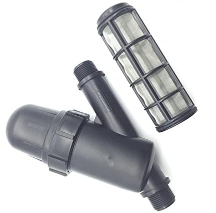 XINHUIPART Garden Plumbing Adapter 1 Garden Irrigation Steel Wire Mesh Filter G3 / 4 Inch Interface Suitable For Agricultural Orchard Garden Irrigation System