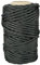 Cordón de Poliéster 3mm * 50m. Fabricado en España. Cordon para Aire Libre, Exteriores, Jardín y Bricolaje. Negro