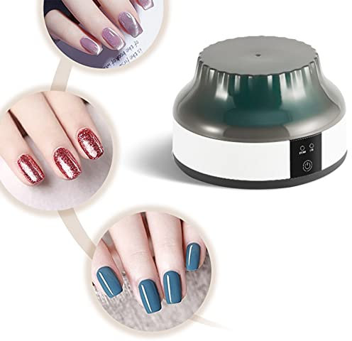Nagellack-Entferner-Maschine Gel Nagellackentferner Maschine Nail Polish Remover Machine Maniküre-Werkzeug für Nagellack-Entfernung(Schwarz)