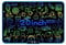 surekuo Malen Tablet Kinder, 20 Zoll Wiederaufladbare Batterie Farbbildschirm Doodle Board, Löschbar Büro Handschrift Tablet (Blau)