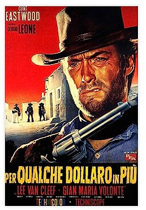 EYEZER Clint Faust Poster, Filmposter, Leinwand, Poster, Wandkunst, Dekor, Bild, Gemälde für Wohnzimmer, Schlafzimmer, Dekoration, ungerahmt, 30 x 45 cm