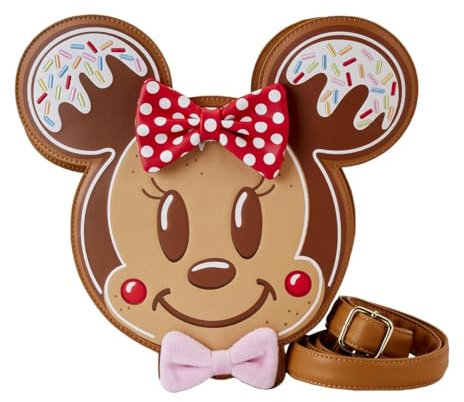 Loungefly Disney by sac à bandoulière Mickey & Minnie Gingerbread Cookie