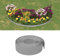 Homgoday Lot de 2 bordures de jardin en polyéthylène Gris 10 m 15 cm
