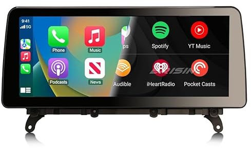 8GB+128GB Qualcomm 8 Kern Android 14 DAB+ Autoradio GPS Für BMW X3 F25 X4 F26 2014-2017 NBT mit Navigation CarPlay Android Auto WiFi Bluetooth 5.1 USB 4G CANbus iDrive DSP 12,3 Zoll 2K IPS Bildschirm
