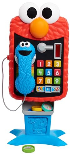 Sesame Street Elmo’s Sing & Learn 17.5 Inch Playphone, Learning and Education, Kids Toys for Ages 2 Up by Just Play
