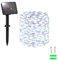FFZZKJ Solar Lichterkette Außen Solar 100LED 10M Solarlichterkette Außen Wetterfest 8 Modi für Gartendeko, Terrasse, Kaltweiß