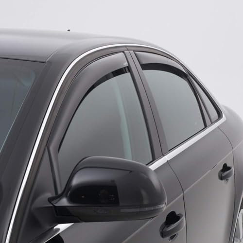 HJHYYHG 4 Stück Windabweiser, für Opel Corsa D E 5 türer 2006-2019 Autofenster Regenschutz, Regenabweiser, Integrierte Deflektoren