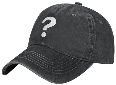Besprechen Sie Das Fragezeichen Sport Cap Atmungsaktives Mützen Sonnenschutz Hip-Hop-Hut Für Sport Reisen Draußen Erwachsene Wandern