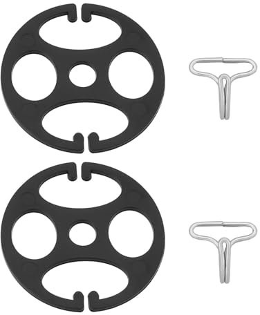 The Lord of the Tools 50 Sets Car Seat Cover Plum Plate Metal Hooks Seat Covers Chucks Hooks Set Locking Clip Suitable for Car Seat Replacement Parts Black