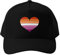 LLIHSDHCC KlassikerLesbisches Herz Hut Schutzhelm Mützen Weihnachtshüte Herren Mütze Damen Sport Geschenk