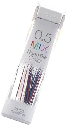20 Teile/schachtel 0 5 MM Dicke Farbige Bleistift Minen Für 0 5 MM Automatische Mechanische Bleistift Holzbearbeitung Bleistift Kunst Zeichnung