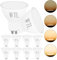 WTL GU10 LED Bulbs 7 W 2700 K Dimmable 600 LM Light Bulb Headlight Warm White LED 120 Degree Beam Angle Reflector Lamp LED Lamps, Pack of 10