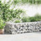 Générique Mur en Gabion avec couvercles Acier galvanisé 900x30x50 cm-147816