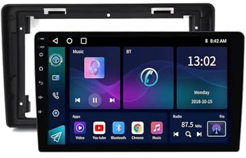 Android 13 2 DIN Car Radio Stereo para Citroen Berlingo B9 Peugeot Partner 2008-2018 9 Pulgadas Autoradio con WiFi GPS Rear View Camera RDS FM BT DVR SWC Ventilador de refrigeración(2+32G)