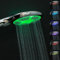 JINYOMFLY Pommeau de Douche Lumineux, 7 Couleurs Pommeau Douche LED, 3 Modes Douchette Seule LED, 12,5cm Pomme de Douche Lumineux Couleur