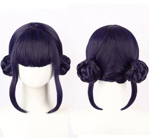 PORSMEER Kostüm Perücke Cosplay Anime Zoey Perücken Langes glattes Haaraccessoire für Frauen