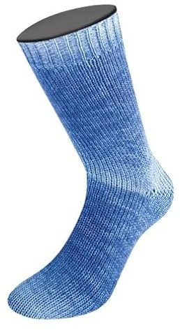 LANA GROSSA Woolycell | Hochwertiges Sockengarn ohne Polyamidanteil, aus 65% Schurwolle (Merino) & 35% Lyocell, waschmaschinenfest | 100g Wolle zum Stricken & Häkeln | 400m Handstrick-Garn FB 6005