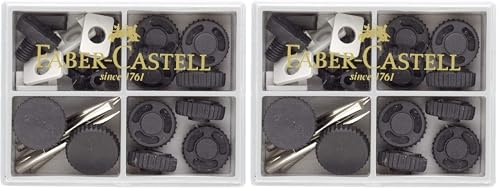 Faber-Castell 123131 - Zirkelersatzteilkästchen (Packung mit 2)