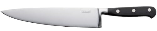 Stellar Classic 21cm / 8 Cook's Knife, Stainless Steel Razor Sharp Blade, Full Tang Riveted Handle, Dishwasher Safe