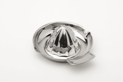 Weis Zitruspresse aus Edelstahl in der Farbe Silber, Maße: 12,6cm x 11cm x 5cm, 18711
